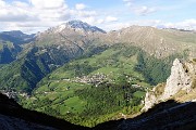 97 Scendendo il canalone vista in Arera ,Grem e Zmbla